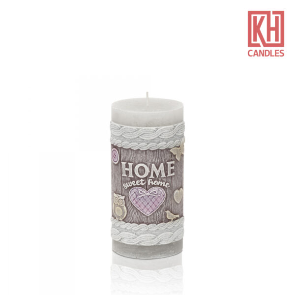 Home Sweet Home Pillar Candle