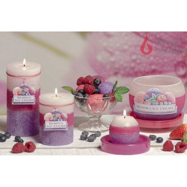 Berries Ice Cream Candles