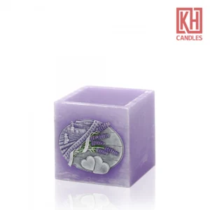 Lavender Kiss Lamp Quadrat Candle