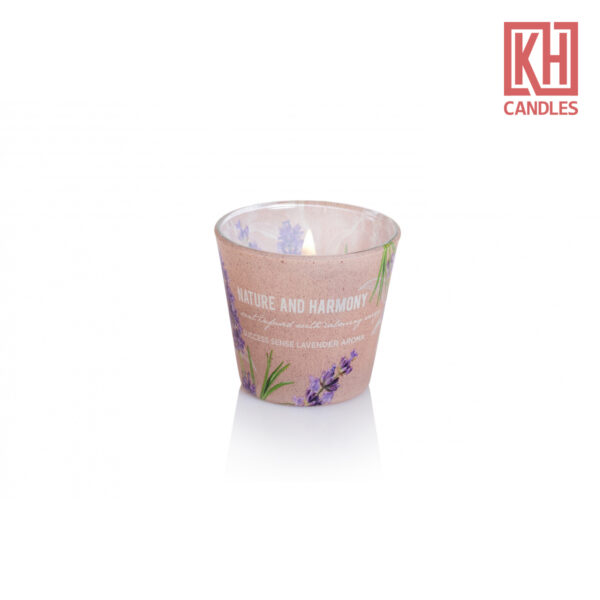 Nature and Harmony Lavender-Lemon Glass Candle